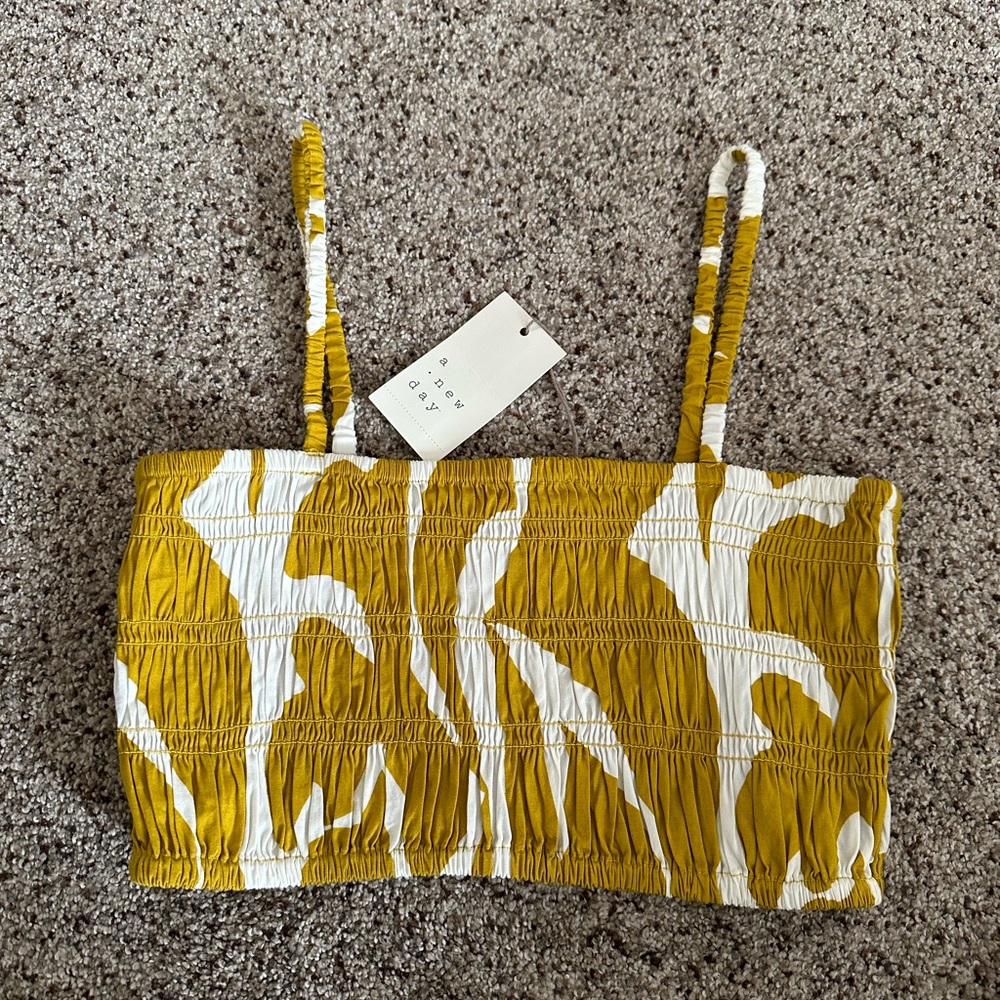 Yellow tank top